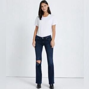 NWT 7 For All Mankind Original Bootcut Jean in Sunbeam Size 27